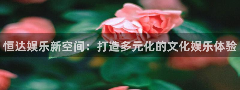 壹号电子娱乐app下载安装最新版本：恒达娱乐新空间：打造多元化的文化娱乐体验