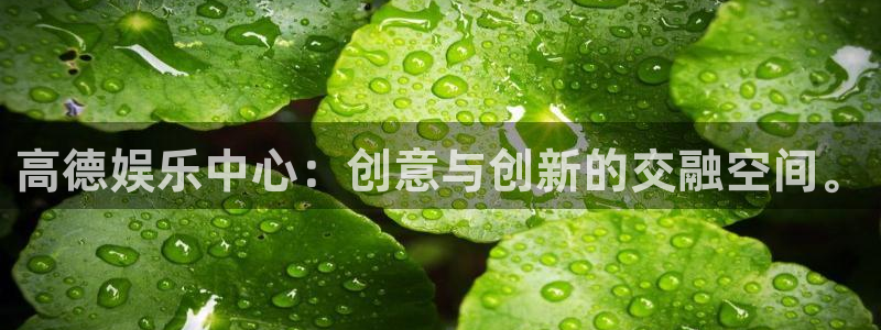 美狮贵宾会ccm麻将胡了：高德娱乐中心：创意与创新的交融空间。