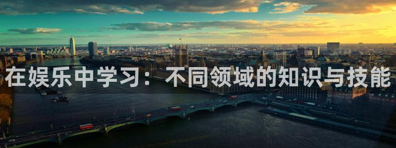 美狮贵宾会网址：在娱乐中学习：不同领域的知识与技能